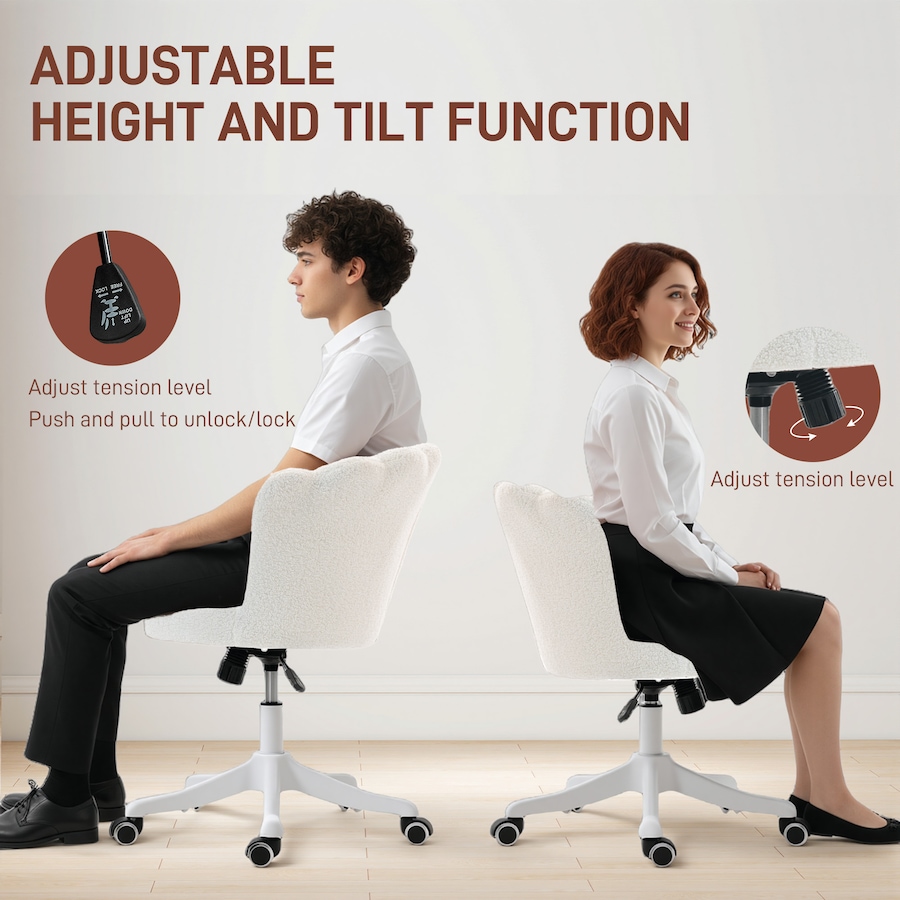 Image 980867_ALTMORE3.jpg, Product 980-867 / Price $129.99, HOMCOM Office Chair, Swivel Desk Chair with Adjustable Height, Backrest from HOMCOM on TSC.ca's Home & Garden department
