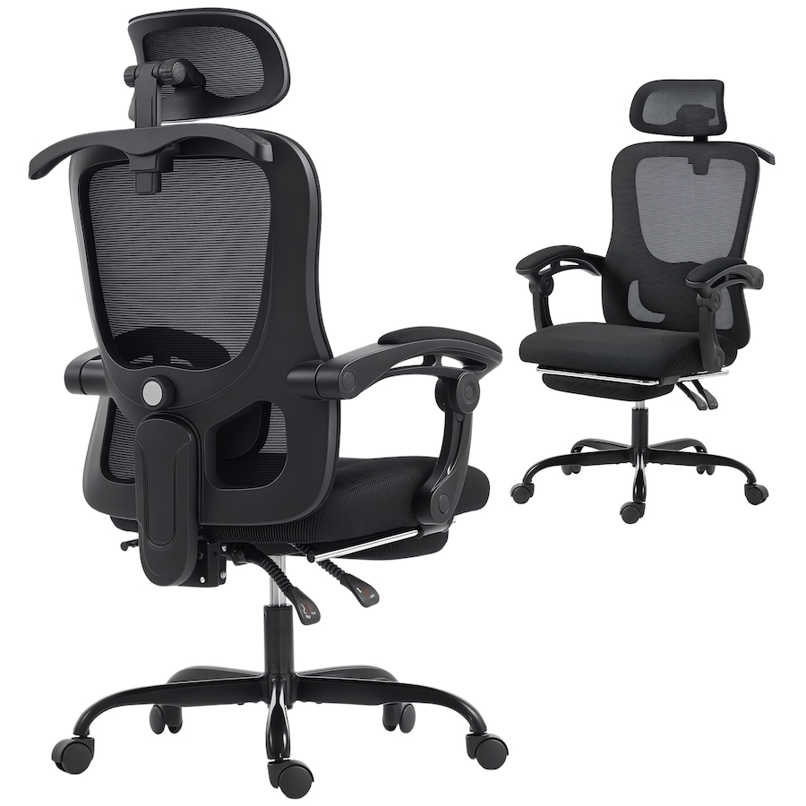 Image 980874.jpg, Product 980-874 / Price $151.99, HOMCOM Ergonomic Office Chair, High Back Mesh Computer Desk Chair, Black from HOMCOM on TSC.ca's Home & Garden department