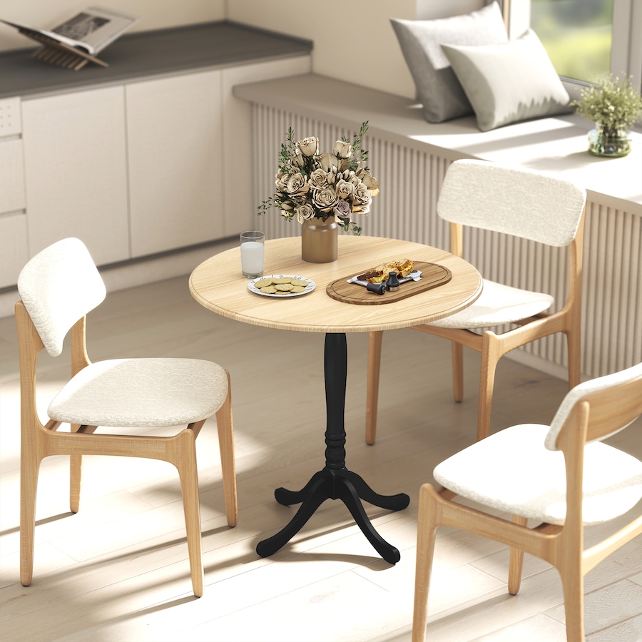Image 980889_ALTMORE7.jpg, Product 980-889 / Price $109.99, HOMCOM Dining Table for 2-4 People, Modern Kitchen Table with Pedestal Base from HOMCOM on TSC.ca's Home & Garden department