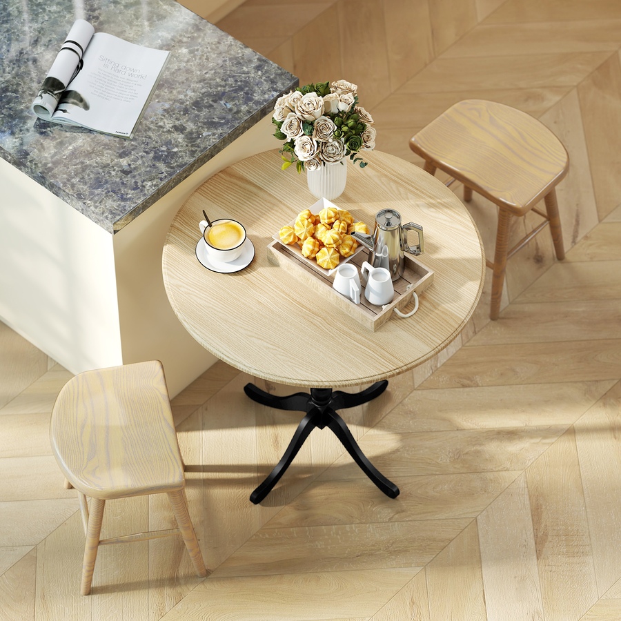 Image 980889_ALTMORE8.jpg, Product 980-889 / Price $109.99, HOMCOM Dining Table for 2-4 People, Modern Kitchen Table with Pedestal Base from HOMCOM on TSC.ca's Home & Garden department