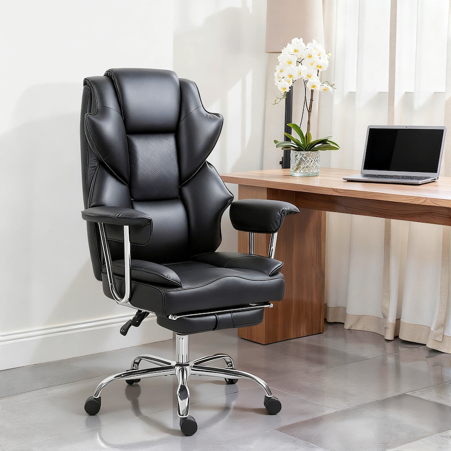 Image 980917_ALTMORE1.jpg, Product 980-917 / Price $214.99, HOMCOM Office Chair, 400 lbs Big and Tall Desk Chair with Shaped Foam from HOMCOM on TSC.ca's Home & Garden department