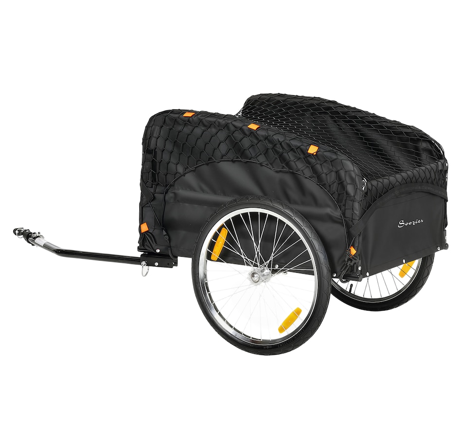 Image 980931.jpg, Product 980-931 / Price $159.99, Soozier Bike Cargo Trailer, 45 Gal Bicycle Trailer with Cargo Net from Soozier on TSC.ca's Home & Garden department