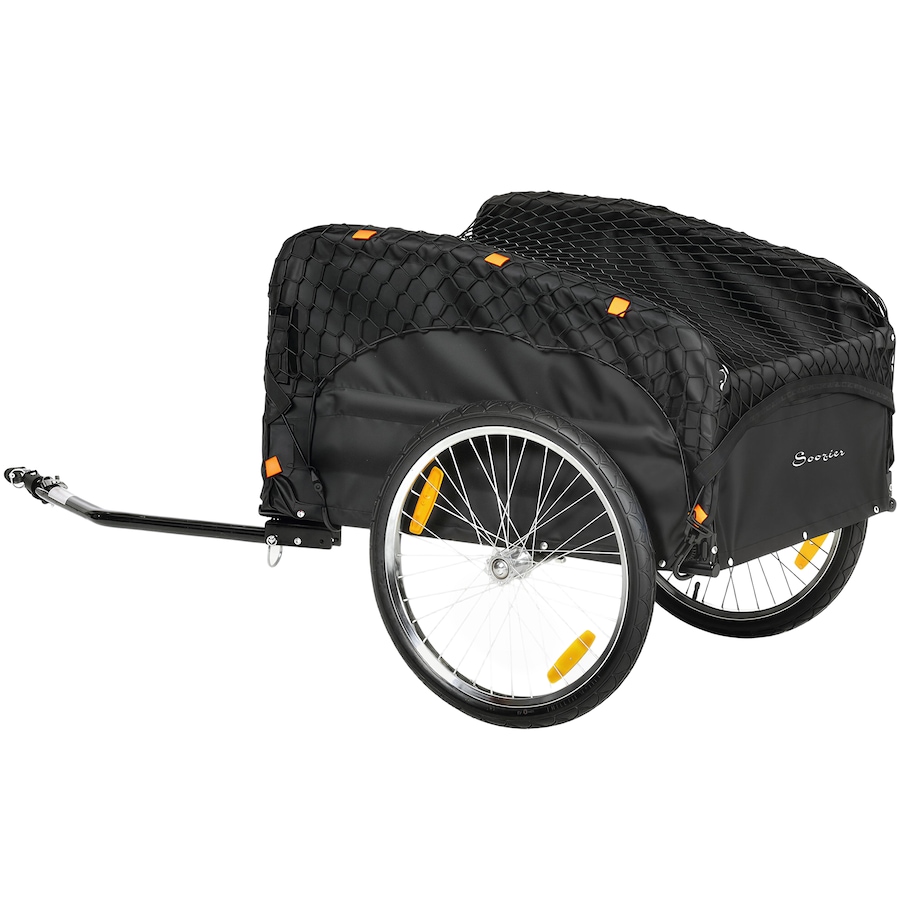 Image 980931.jpg, Product 980-931 / Price $163.99, Soozier Bike Cargo Trailer, 45 Gal Bicycle Trailer with Cargo Net from Soozier on TSC.ca's Home & Garden department