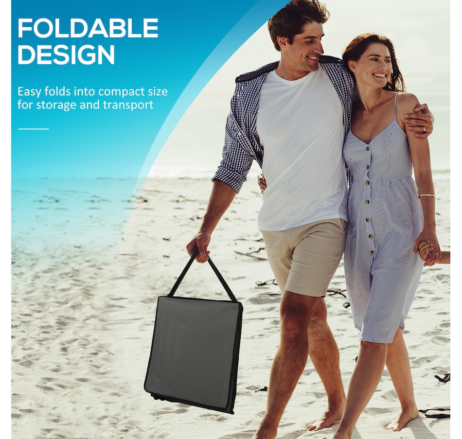 Image 980936_ALTMORE5.jpg, Product 980-936 / Price $54.99, Outsunny Foldable Lounge Chairs with Carry Strap, Grey from Outsunny on TSC.ca's Health & Fitness department
