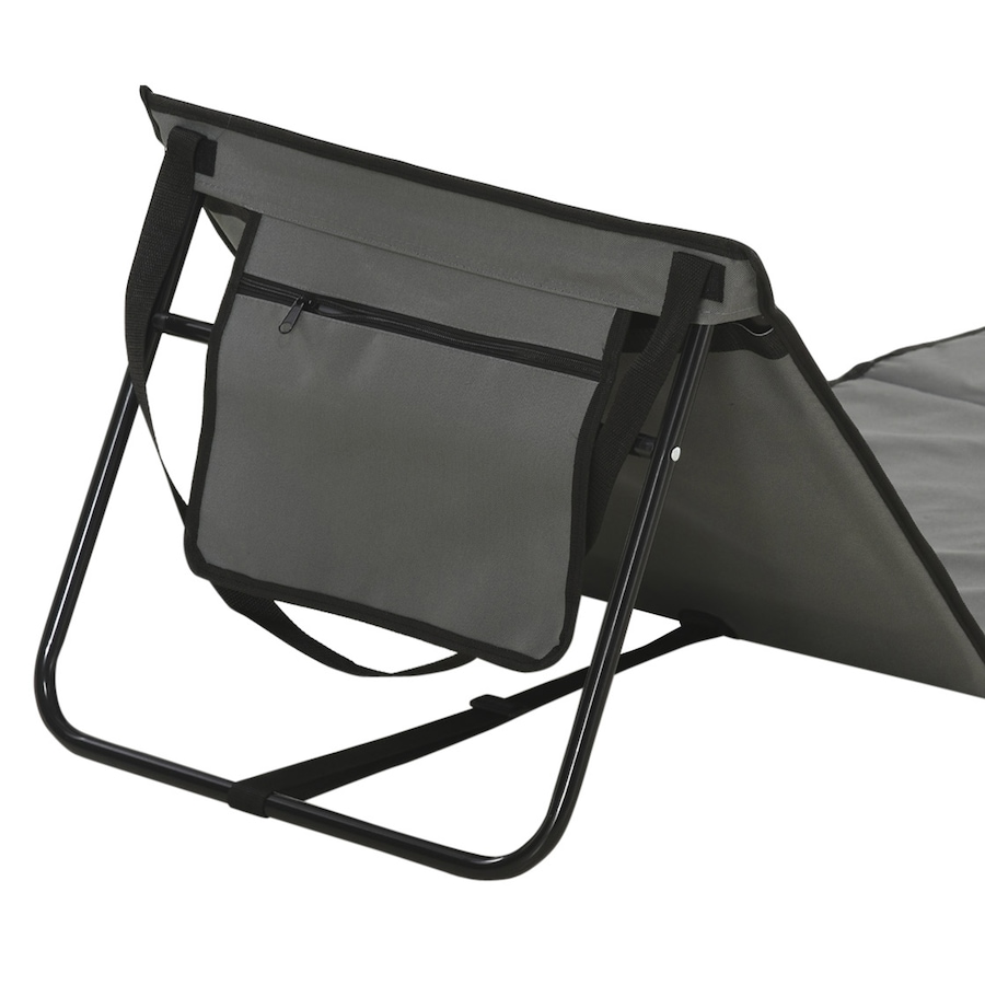Image 980936_ALTMORE6.jpg, Product 980-936 / Price $59.99, Outsunny Foldable Lounge Chairs with Carry Strap, Grey from Outsunny on TSC.ca's Health & Fitness department