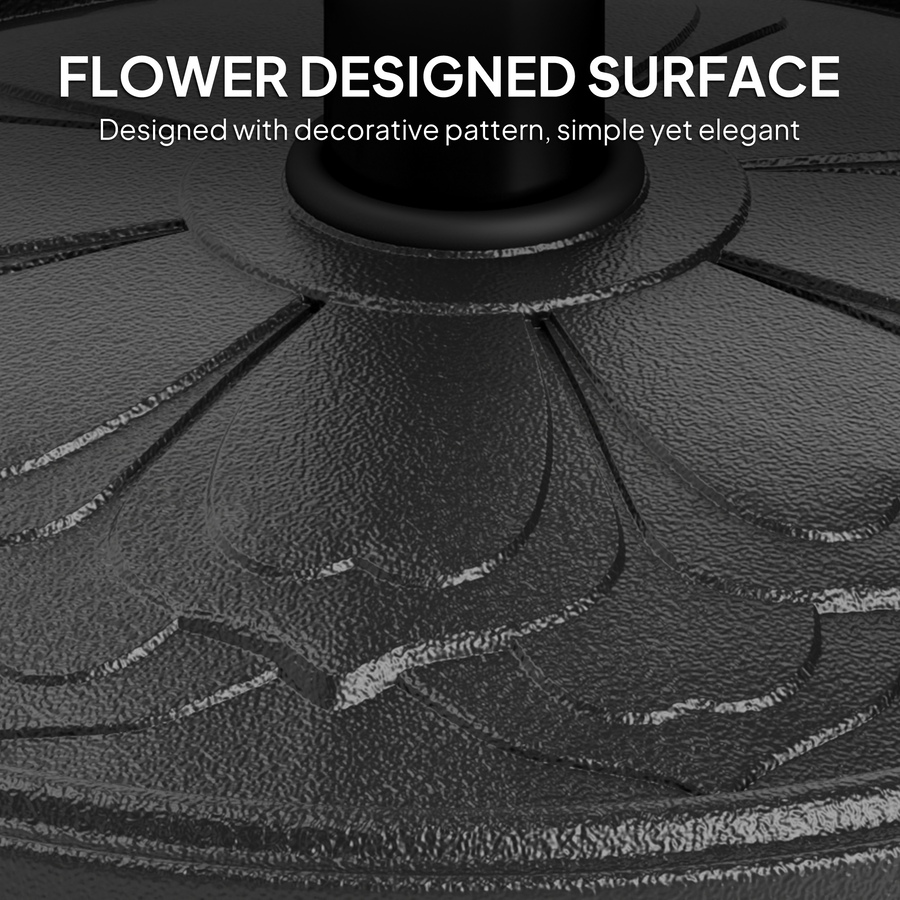 Image 980971_ALTMORE5.jpg, Product 980-971 / Price $64.99, Outsunny Patio Umbrella Base, 26 lbs Resin Outdoor Umbrella Stand, Black from Outsunny on TSC.ca's Home & Garden department