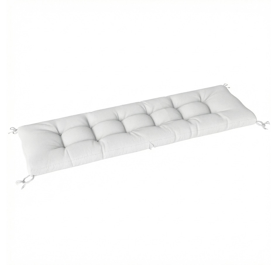 Image 980988.jpg, Product 980-988 / Price $79.99, Outsunny Patio Lounge Chair Cushion with Securing Straps, Cream White from Outsunny on TSC.ca's Home & Garden department