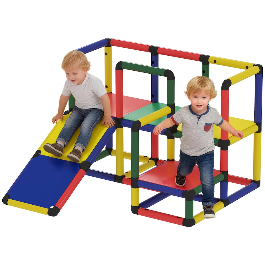 Image 981027.jpg, Product 981-027 / Price $149.99, Qaba Kids Climbing Structure, Toddler Climbing Toys with Slide and Platform from Qaba on TSC.ca's Home & Garden department