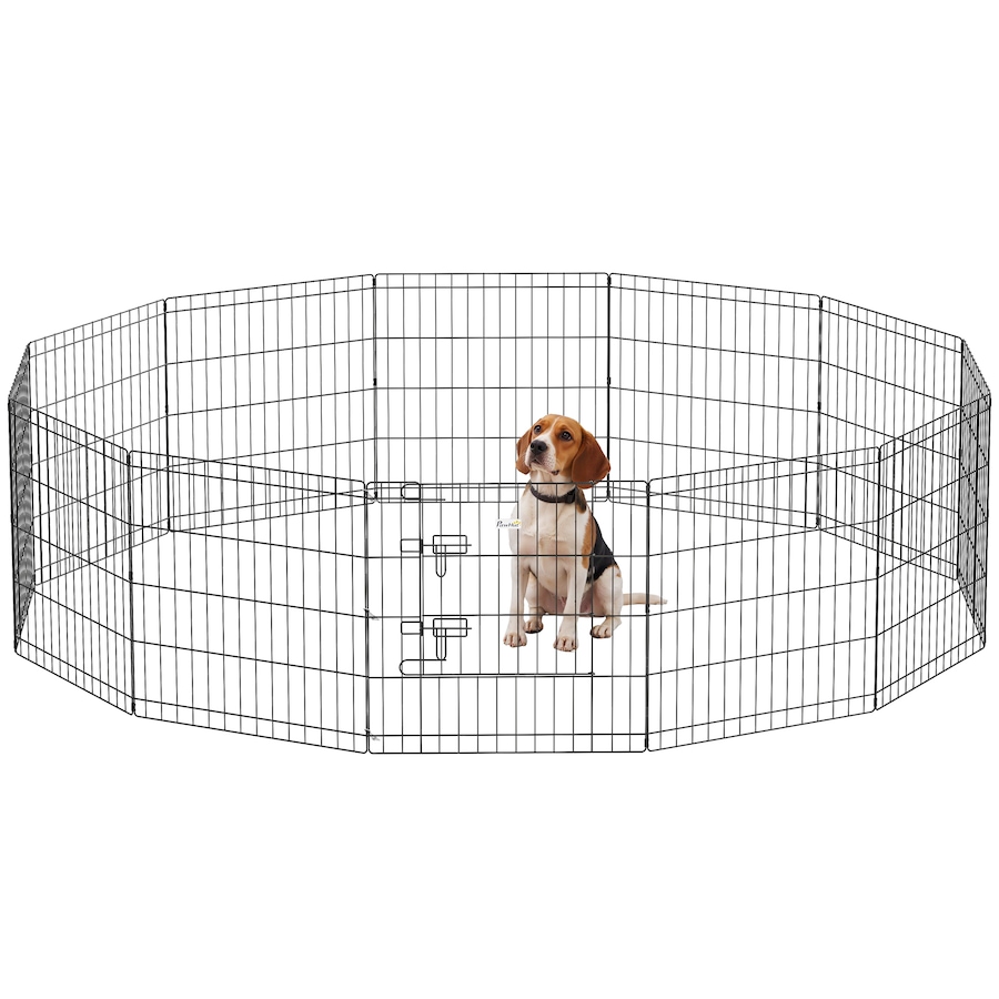 Image 981059.jpg, Product 981-059 / Price $99.99, PawHut Foldable Metal Exercise Pet Playpen Yard Dog Puppy Kennel 12 Panels from PawHut on TSC.ca's Home & Garden department