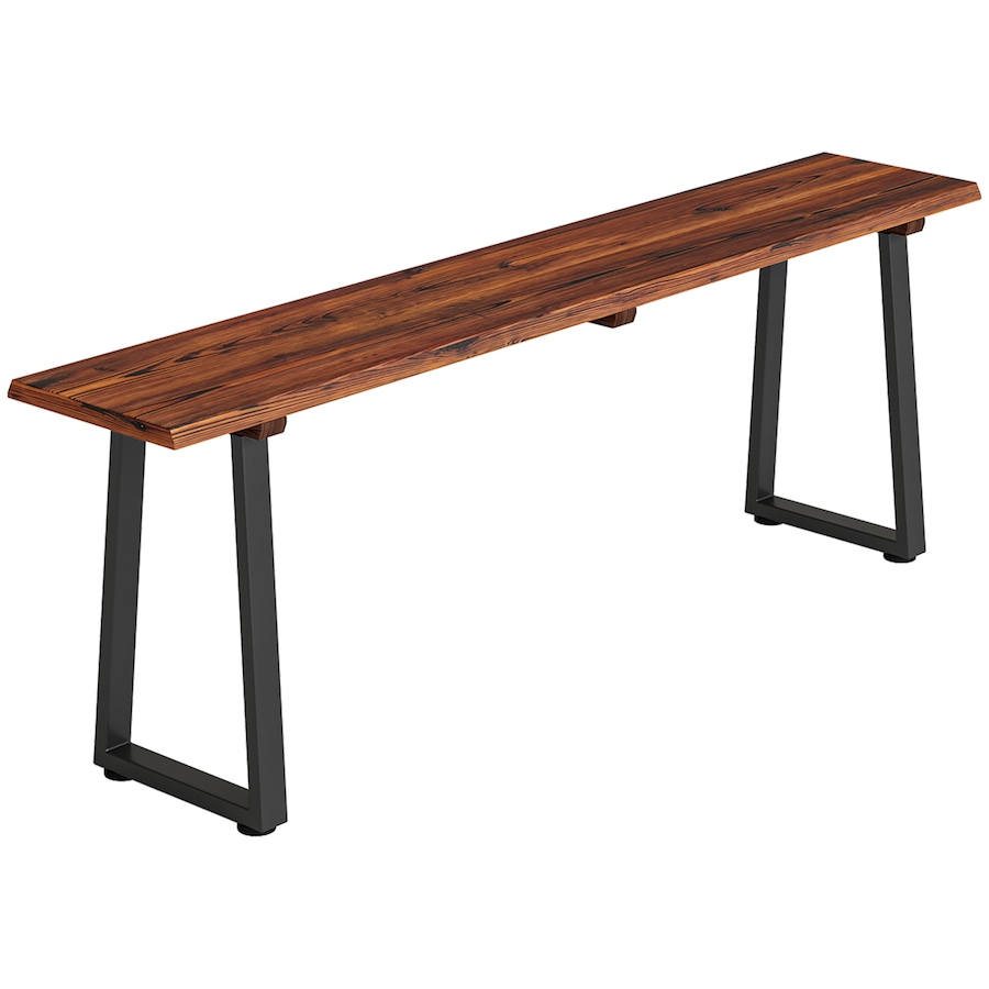 Image 981075.jpg, Product 981-075 / Price $99.99, Outsunny Wood Outdoor Bench for 2 People, 59" Backless Patio Garden Bench from Outsunny on TSC.ca's Home & Garden department