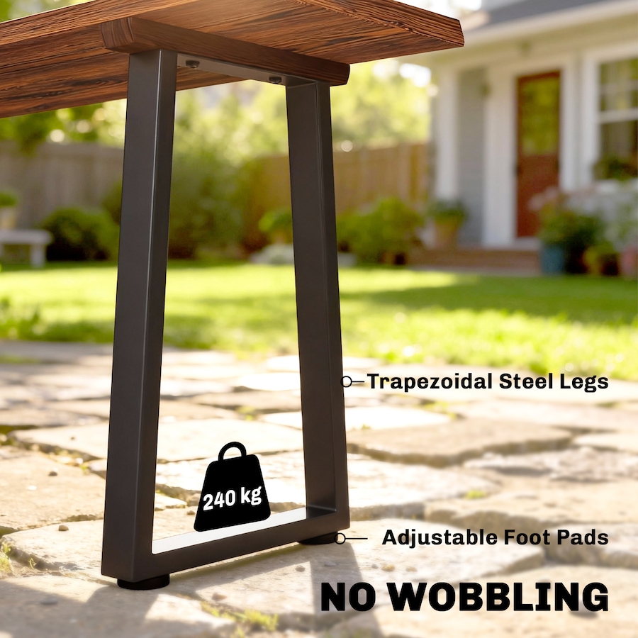Image 981075_ALTMORE5.jpg, Product 981-075 / Price $99.99, Outsunny Wood Outdoor Bench for 2 People, 59" Backless Patio Garden Bench from Outsunny on TSC.ca's Home & Garden department