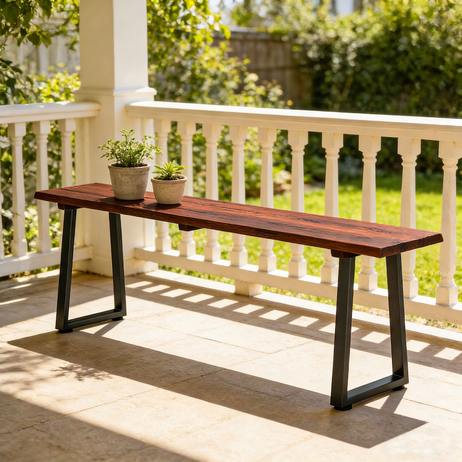 Image 981075_ALTMORE7.jpg, Product 981-075 / Price $99.99, Outsunny Wood Outdoor Bench for 2 People, 59" Backless Patio Garden Bench from Outsunny on TSC.ca's Home & Garden department
