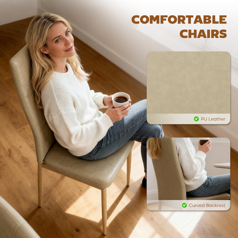 Image 981123_ALTMORE30.jpg, Product 981-123 / Price $284.99 - $318.26, HOMCOM Dining Table Set for 4, Rectangular Glass Kitchen Table With Chairs from HOMCOM on TSC.ca's Home & Garden department