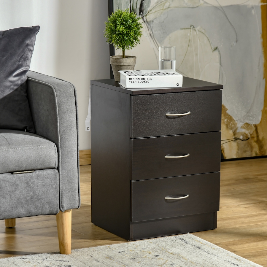Image 981126_ALTMORE10.jpg, Product 981-126 / Price $101.99 - $106.08, HOMCOM Bedside Table, Night Stand with 3 Drawer for Bedroom from HOMCOM on TSC.ca's Home & Garden department