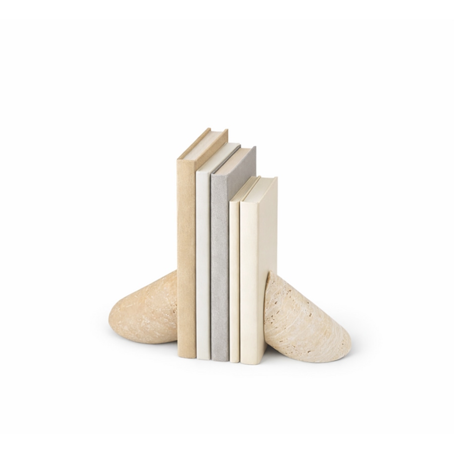 Image 981135.png, Product 981-135 / Price $44.99, Bursera Mono Travertine Bookends from Bursera on TSC.ca's Home & Garden department