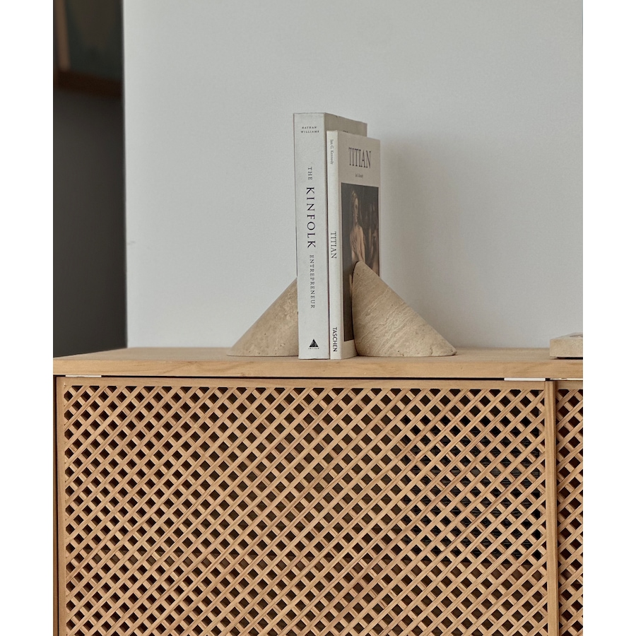Image 981135_ALTMORE2.png, Product 981-135 / Price $44.99, Bursera Mono Travertine Bookends from Bursera on TSC.ca's Home & Garden department