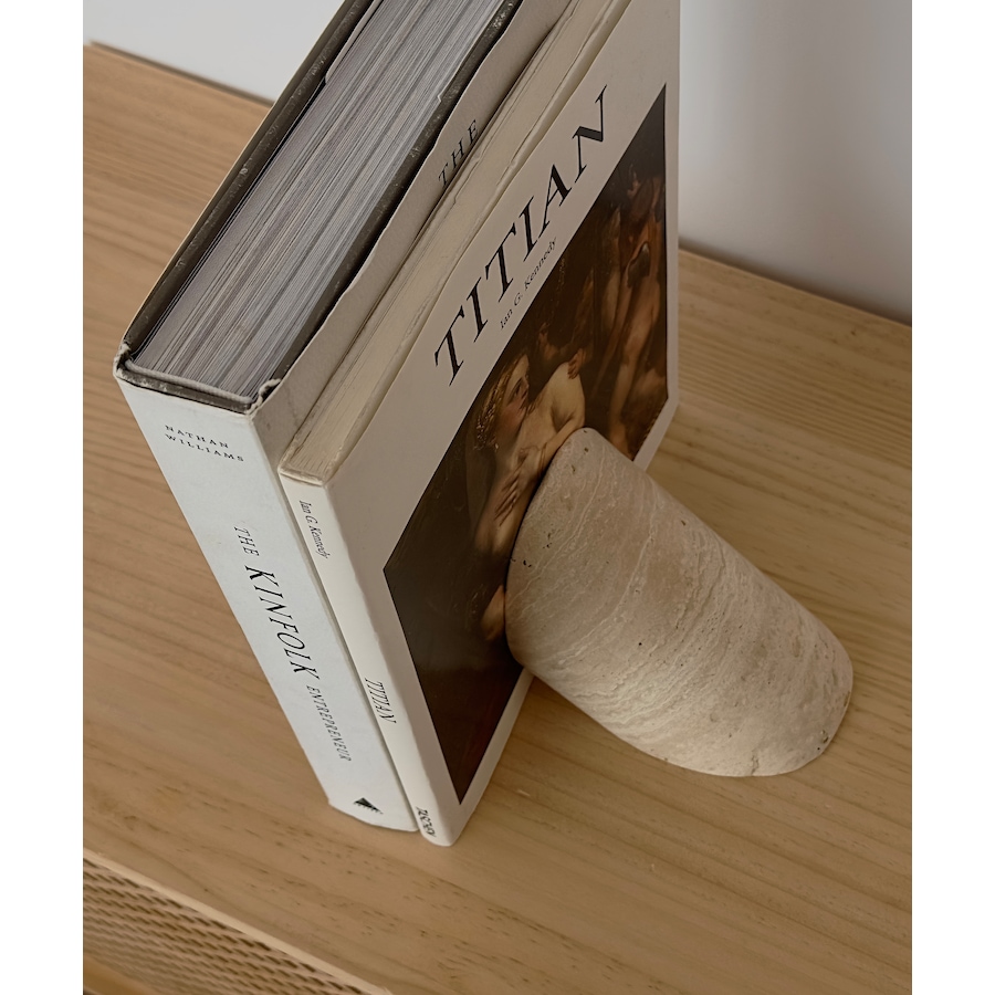 Image 981135_ALTMORE3.png, Product 981-135 / Price $44.99, Bursera Mono Travertine Bookends from Bursera on TSC.ca's Home & Garden department