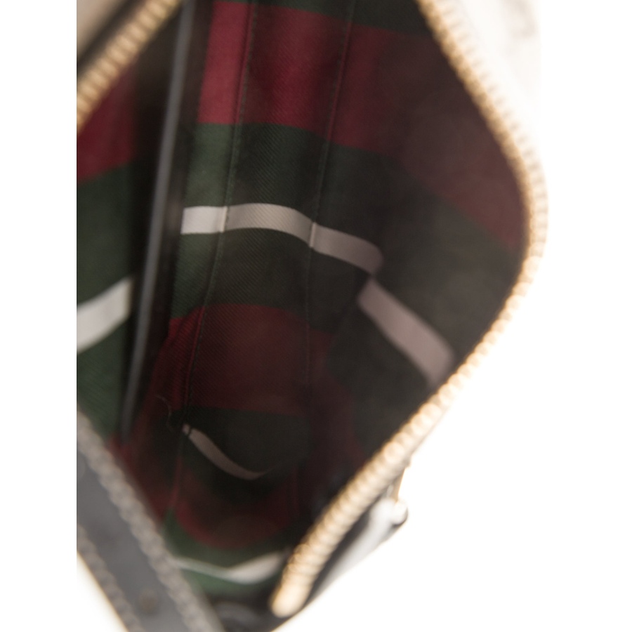 Image 981163_ALTMORE5.jpg, Product 981-163 / Price $3,896.00, Gucci GG Emblem Supreme Canvas Leather Shoulder Bag Black Beige from Gucci on TSC.ca's Fashion department
