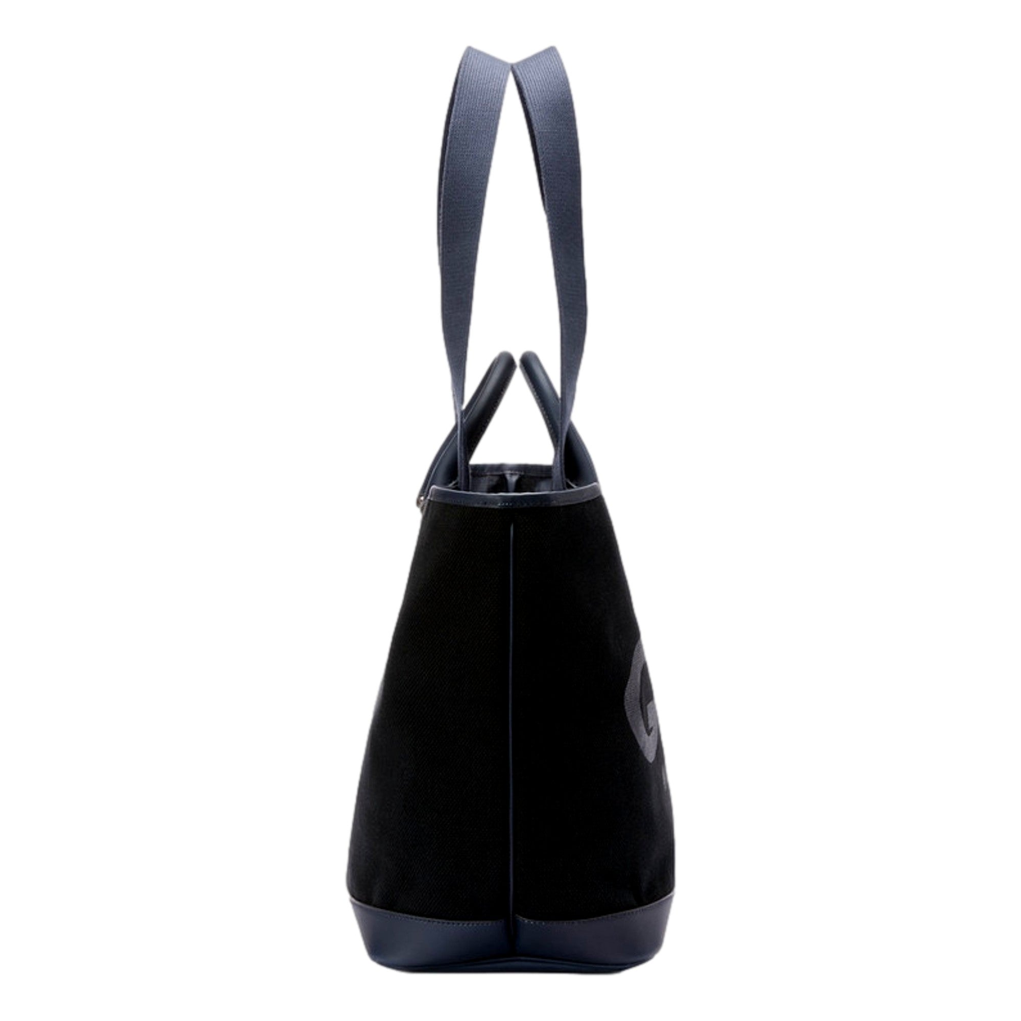 Gucci GG Supreme Canvas Black Navy Leather Large Tote Bag - TSC.ca