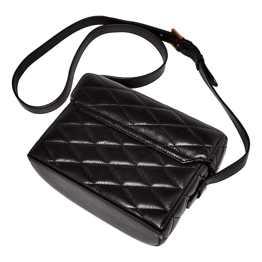 Image 981196_ALTMORE1.jpg, Product 981-196 / Price $4,055.00, Saint Laurent YSL June Black Quilted Leather Crossbody Bag from Yves Saint Laurent on TSC.ca's Fashion department