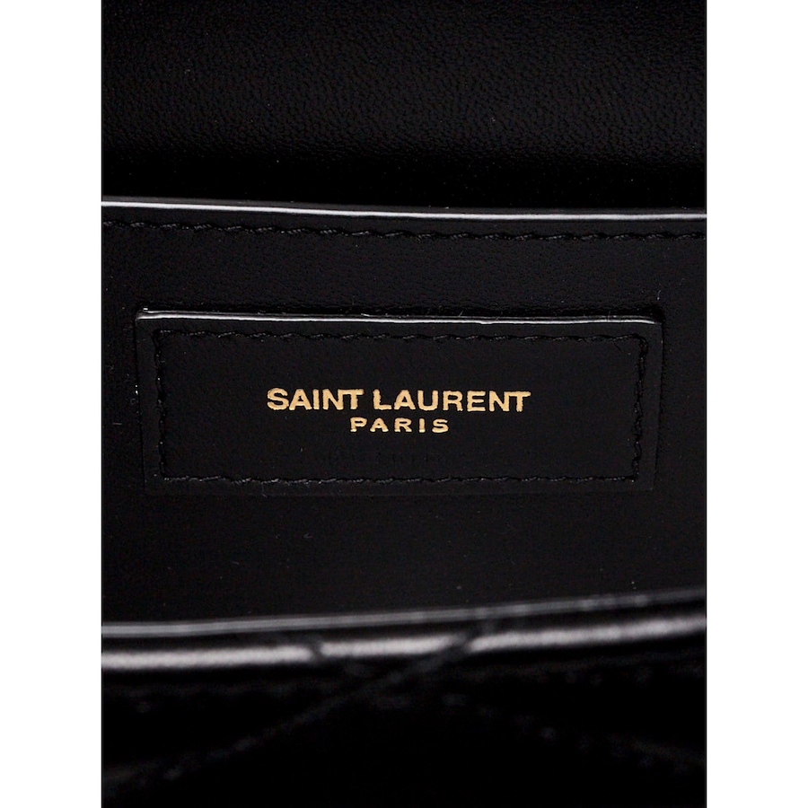 Image 981196_ALTMORE4.jpg, Product 981-196 / Price $4,055.00, Saint Laurent YSL June Black Quilted Leather Crossbody Bag from Yves Saint Laurent on TSC.ca's Fashion department