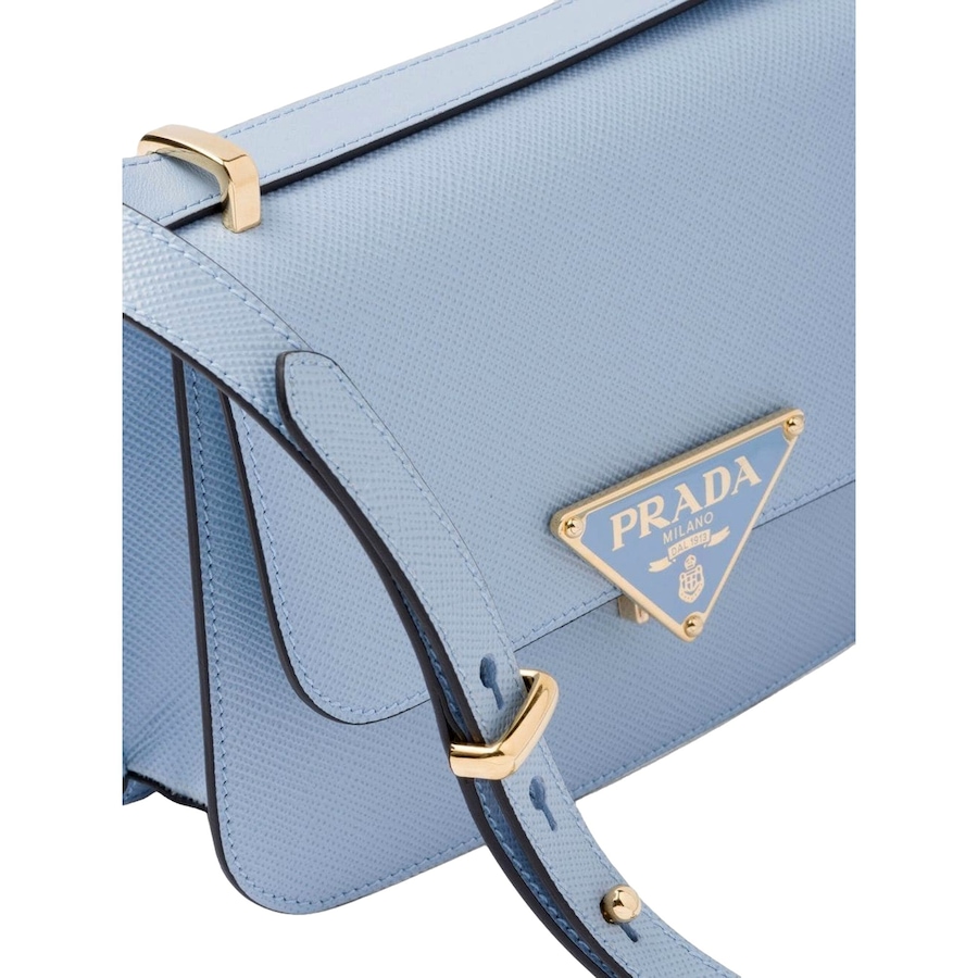 Image 981202_ALTMORE2.jpg, Product 981-202 / Price $5,565.00, Prada Embleme Triangle Logo Saffiano Leather Crossbody Bag Celeste Blue from Prada on TSC.ca's Fashion department