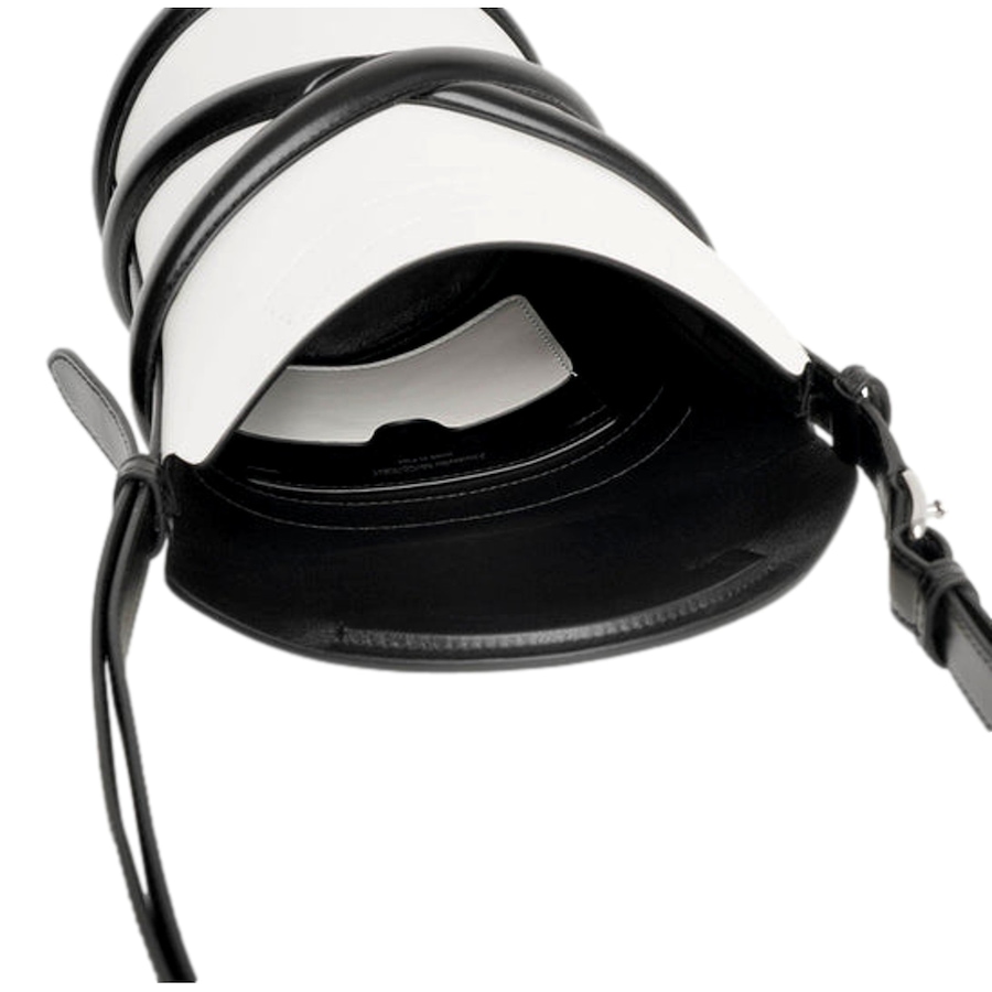 Image 981219_ALTMORE3.jpg, Product 981-219 / Price $1,988.00, Alexander McQueen Curve Soft Ivory Leather Bucket Bag from Alexander McQueen on TSC.ca's Fashion department