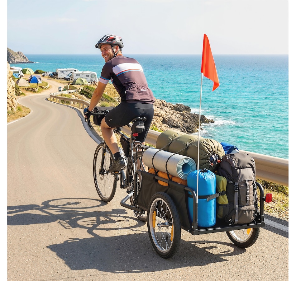 Image 982281_ALTMORE1.jpg, Product 982-281 / Price $129.99, Soozier Bike Cargo Trailer, Bicycle Trailer with Quick Release 16" Wheels from Soozier on TSC.ca's Home & Garden department