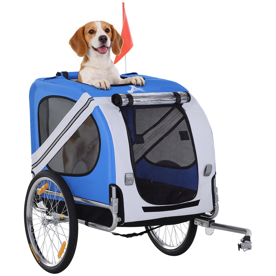 Image 982285.jpg, Product 982-285 / Price $149.99, Aosom Dog Bike Trailer Pet Cart Bicycle Wagon Cargo Carrier Attachment from Aosom on TSC.ca's Home & Garden department