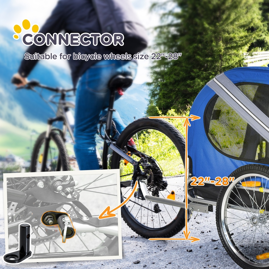 Image 982285_ALTMORE5.jpg, Product 982-285 / Price $149.99, Aosom Dog Bike Trailer Pet Cart Bicycle Wagon Cargo Carrier Attachment from Aosom on TSC.ca's Home & Garden department