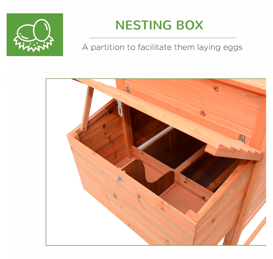 Image 982286_ALTMORE5.jpg, Product 982-286 / Price $299.99, PawHut 82" Deluxe Chicken Coop Wooden Hen House Rabbit Hutch from PawHut on TSC.ca's Home & Garden department
