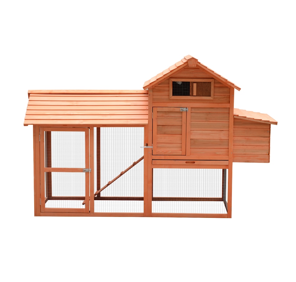 Image 982286_ALTMORE7.jpg, Product 982-286 / Price $299.99, PawHut 82" Deluxe Chicken Coop Wooden Hen House Rabbit Hutch from PawHut on TSC.ca's Home & Garden department