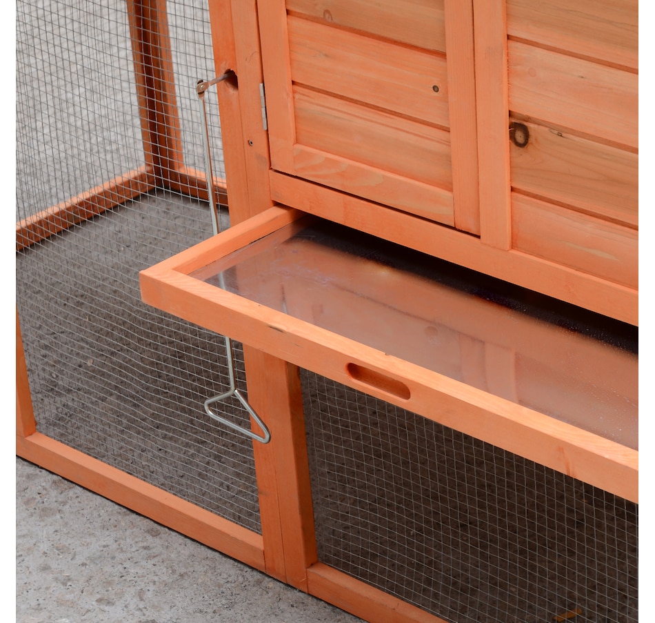 Image 982286_ALTMORE8.jpg, Product 982-286 / Price $299.99, PawHut 82" Deluxe Chicken Coop Wooden Hen House Rabbit Hutch from PawHut on TSC.ca's Home & Garden department