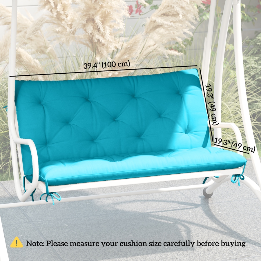 Image 982320_ALTMORE11.jpg, Product 982-320 / Price $59.99 - $61.99, Outsunny Porch Swing Cushion Garden Bench Cushion from Outsunny on TSC.ca's Home & Garden department