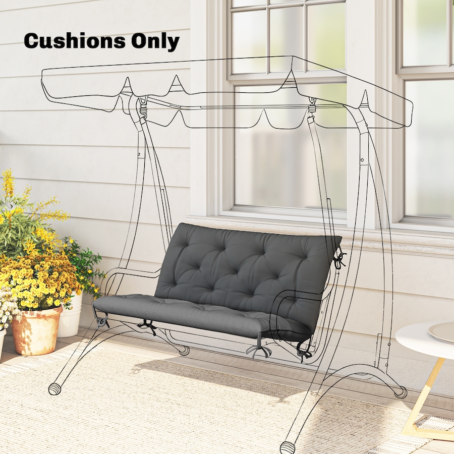 Image 982320_ALTMORE18.jpg, Product 982-320 / Price $59.99 - $61.99, Outsunny Porch Swing Cushion Garden Bench Cushion from Outsunny on TSC.ca's Home & Garden department