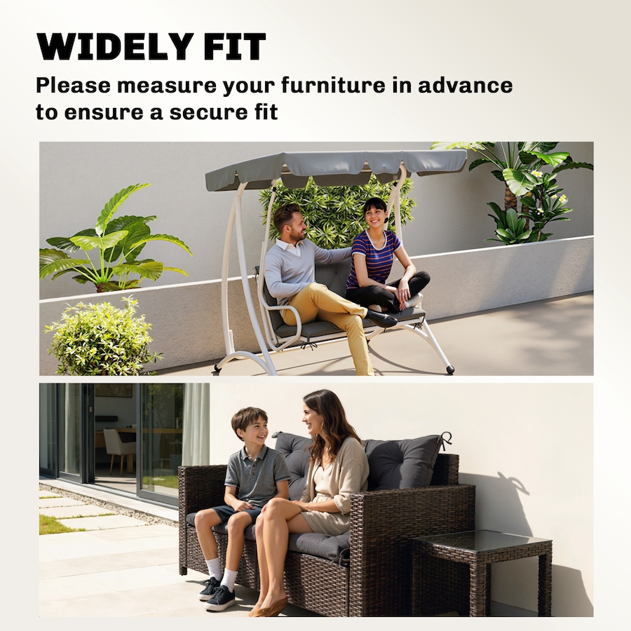 Image 982320_ALTMORE24.jpg, Product 982-320 / Price $59.99 - $61.99, Outsunny Porch Swing Cushion Garden Bench Cushion from Outsunny on TSC.ca's Home & Garden department