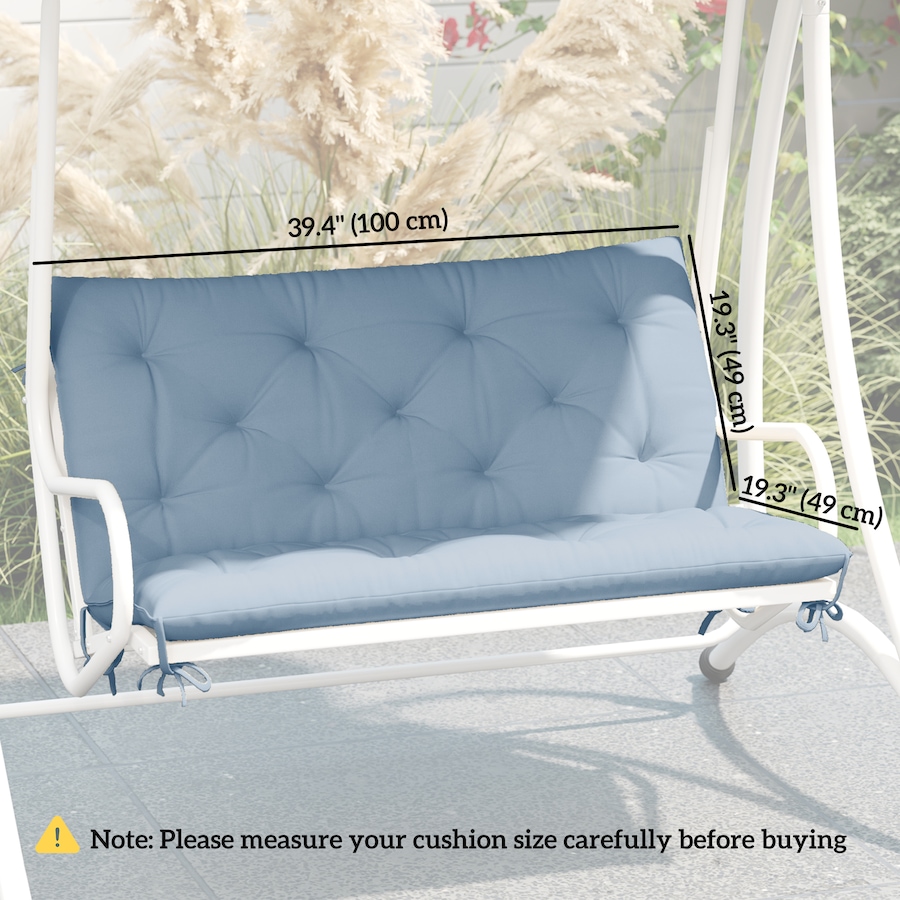 Image 982320_ALTMORE27.jpg, Product 982-320 / Price $59.99 - $61.99, Outsunny Porch Swing Cushion Garden Bench Cushion from Outsunny on TSC.ca's Home & Garden department