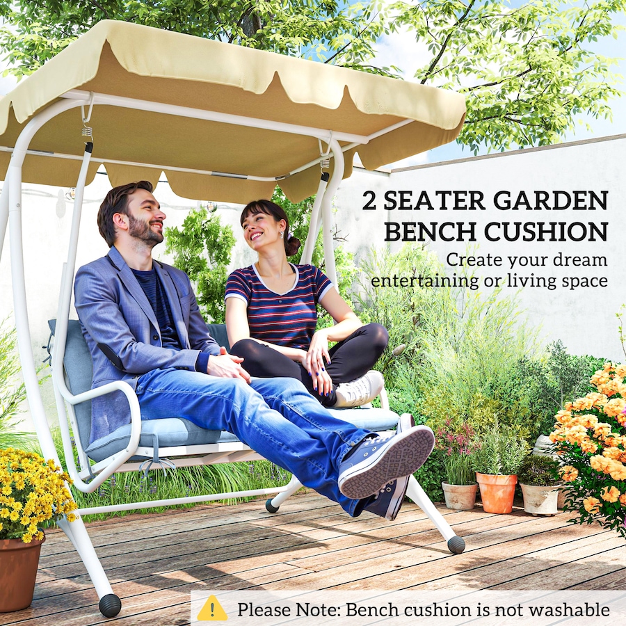 Image 982320_ALTMORE31.jpg, Product 982-320 / Price $59.99 - $61.99, Outsunny Porch Swing Cushion Garden Bench Cushion from Outsunny on TSC.ca's Home & Garden department