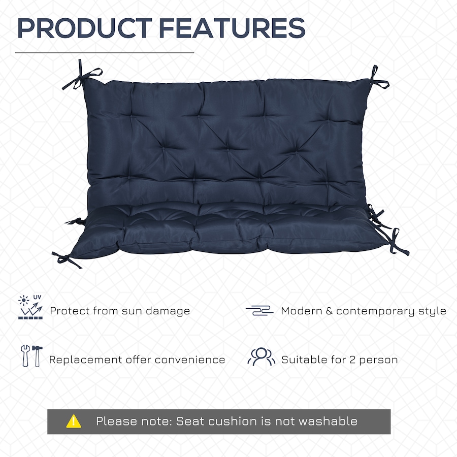 Image 982320_ALTMORE4.jpg, Product 982-320 / Price $59.99 - $61.99, Outsunny Porch Swing Cushion Garden Bench Cushion from Outsunny on TSC.ca's Home & Garden department