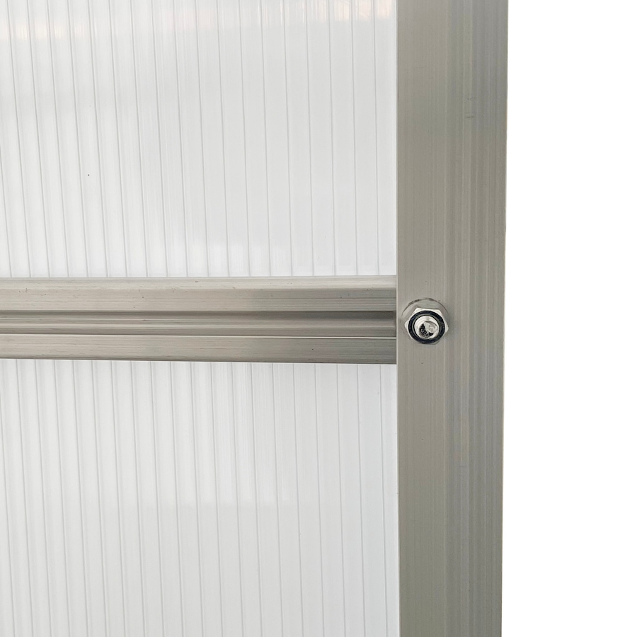 Image 982332_ALTMORE7.jpg, Product 982-332 / Price $239.99 - $499.99, Outsunny Polycarbonate Walk-in Garden Greenhouse w/ Sliding Door Clear from Outsunny on TSC.ca's Home & Garden department