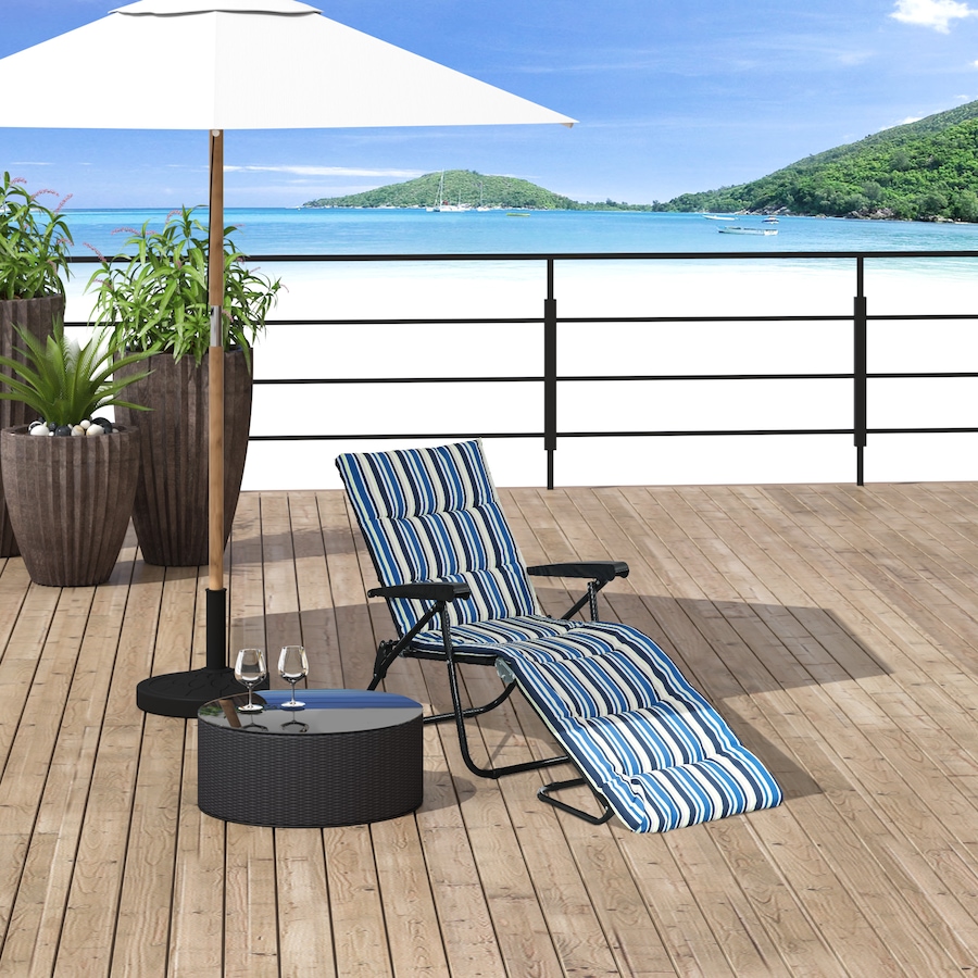 Image 982333_ALTMORE1.jpg, Product 982-333 / Price $96.99 - $109.99, Outsunny Folding Lounge Chair, Reclining Tanning Chair from Outsunny on TSC.ca's Home & Garden department
