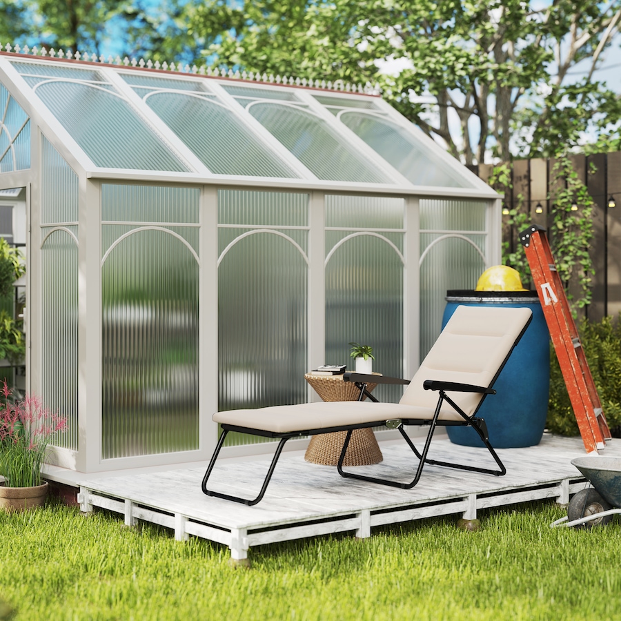 Image 982333_ALTMORE24.jpg, Product 982-333 / Price $96.99 - $109.99, Outsunny Folding Lounge Chair, Reclining Tanning Chair from Outsunny on TSC.ca's Home & Garden department