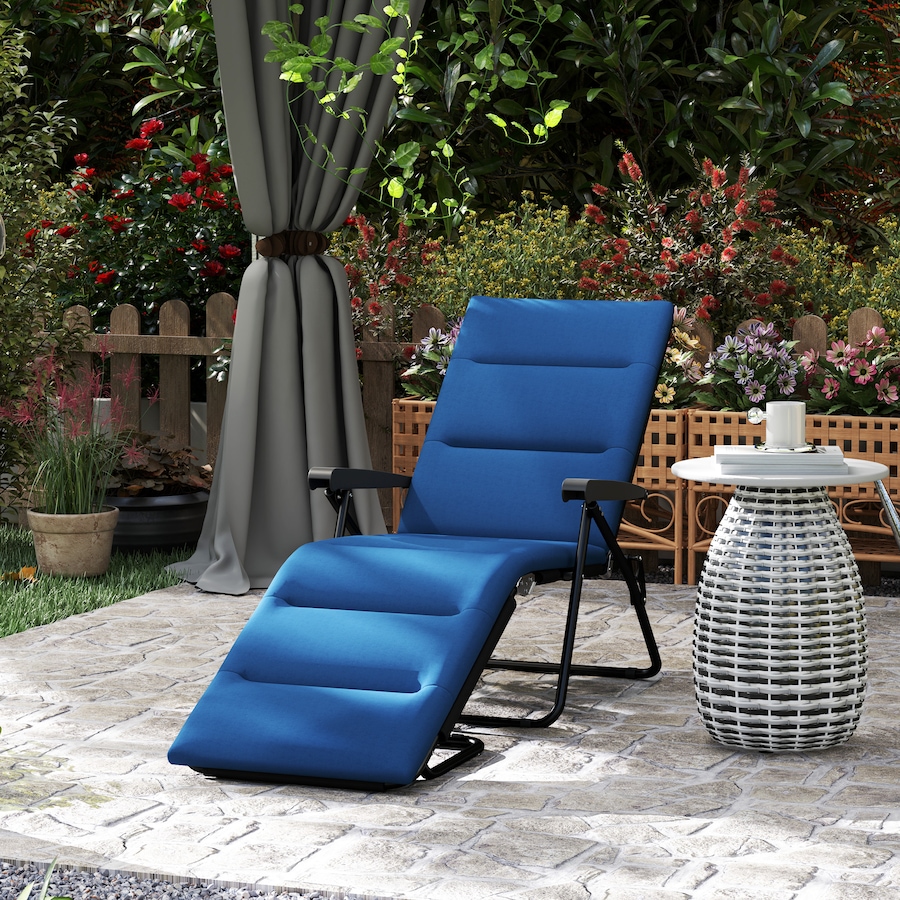 Image 982333_ALTMORE26.jpg, Product 982-333 / Price $96.99 - $109.99, Outsunny Folding Lounge Chair, Reclining Tanning Chair from Outsunny on TSC.ca's Home & Garden department