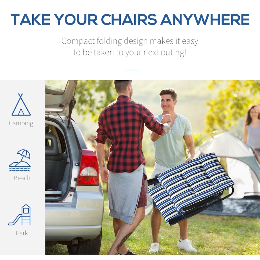 Image 982333_ALTMORE5.jpg, Product 982-333 / Price $96.99 - $109.99, Outsunny Folding Lounge Chair, Reclining Tanning Chair from Outsunny on TSC.ca's Home & Garden department