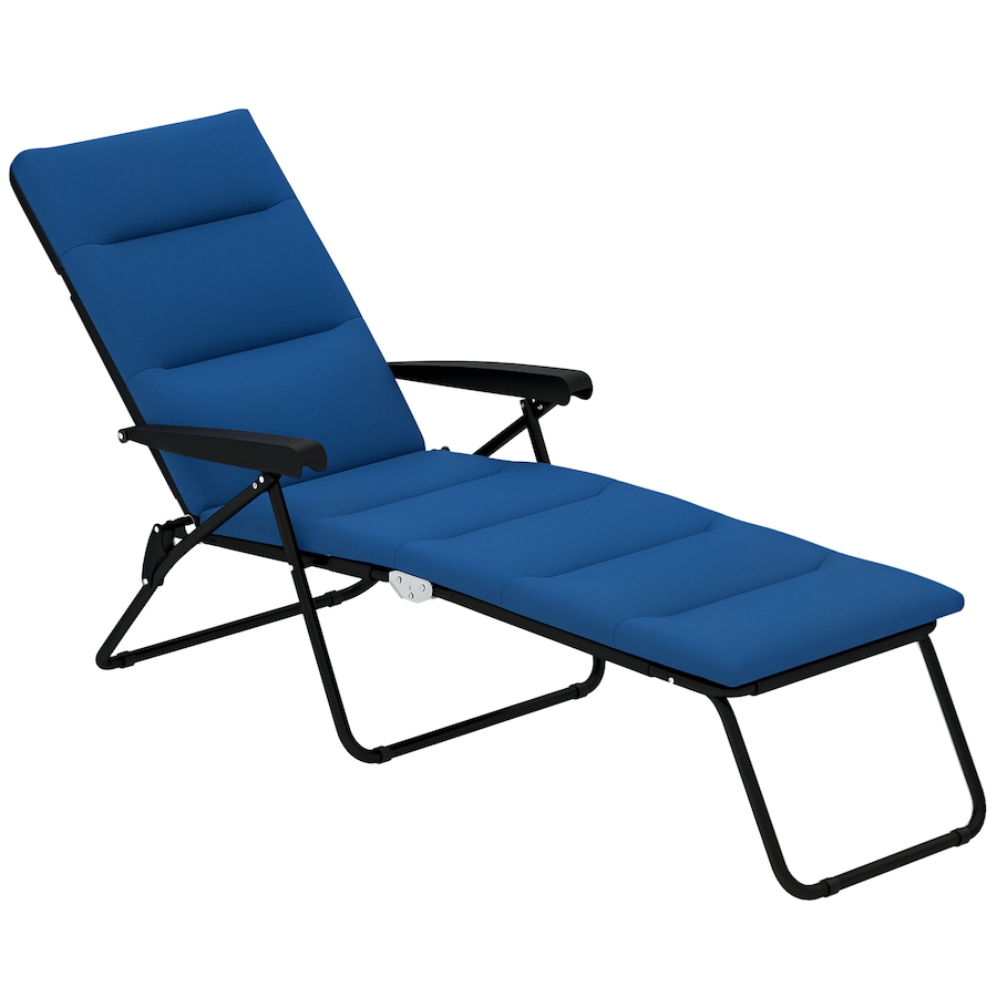 Image 982333_ST04.png, Product 982-333 / Price $96.99 - $109.99, Outsunny Folding Lounge Chair, Reclining Tanning Chair from Outsunny on TSC.ca's Home & Garden department