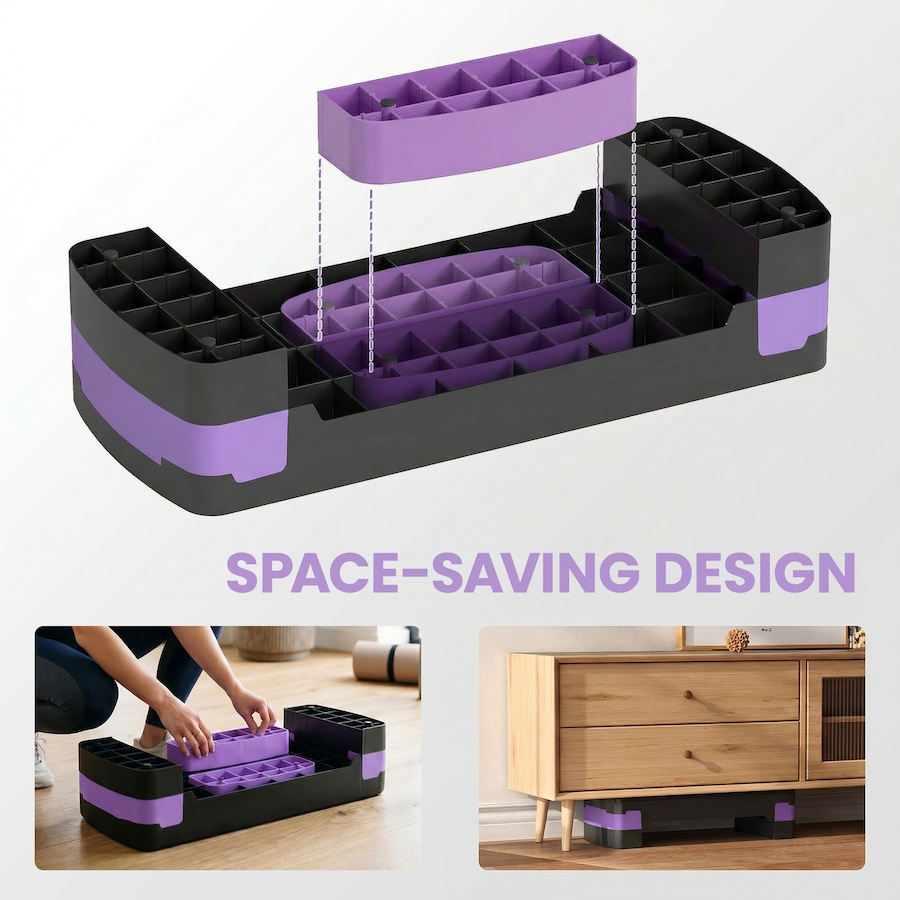 Image 982336_ALTMORE6.jpg, Product 982-336 / Price $45.99, Soozier Aerobic Exercise Step Platform, 4"/6"/8" Adjustable Aerobic Stepper from Soozier on TSC.ca's Health & Fitness department