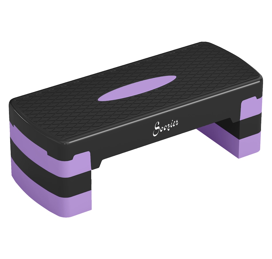 Image 982336_ST01.jpg, Product 982-336 / Price $41.99, Soozier Aerobic Exercise Step Platform, 4"/6"/8" Adjustable Aerobic Stepper from Soozier on TSC.ca's Health & Fitness department