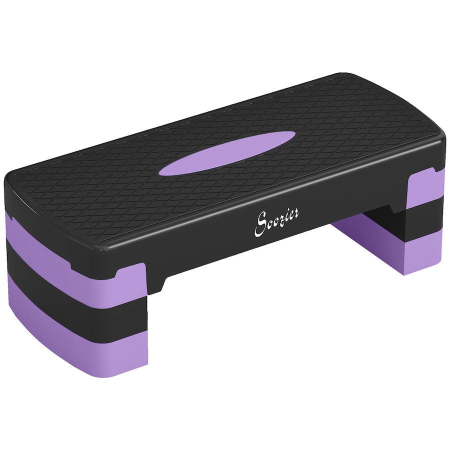 Image 982336_ST01.jpg, Product 982-336 / Price $45.99, Soozier Aerobic Exercise Step Platform, 4"/6"/8" Adjustable Aerobic Stepper from Soozier on TSC.ca's Health & Fitness department