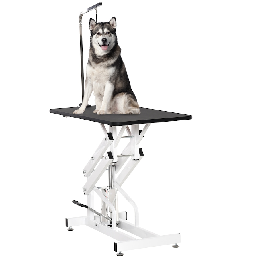 Image 982351.jpg, Product 982-351 / Price $307.99, PawHut Height Adjustable Pet Grooming Table for Dogs Black from PawHut on TSC.ca's Home & Garden department