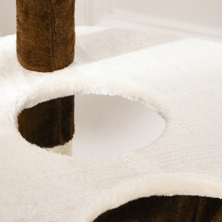 Image 982356_ALTMORE7.jpg, Product 982-356 / Price $79.99, PawHut Multi-Level Plush Cat Tree for Large Cats Adult, 60" H, Brown from PawHut on TSC.ca's Home & Garden department